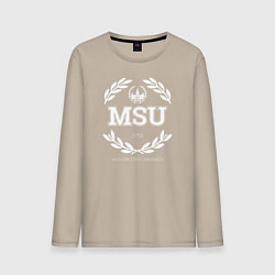 Мужской лонгслив MSU