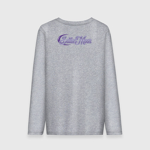 Мужской лонгслив Pretty Soldier Sailor Moon / Меланж – фото 2