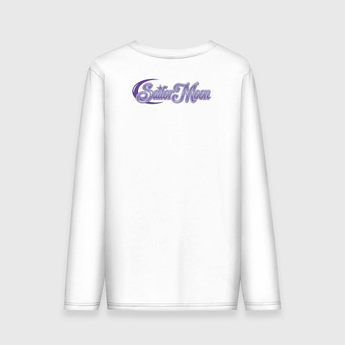 Мужской лонгслив Pretty Soldier Sailor Moon / Белый – фото 2