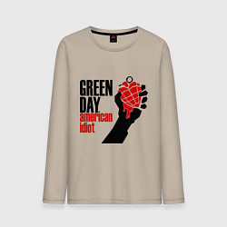 Мужской лонгслив Green Day: American idiot