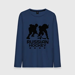 Мужской лонгслив Russian hockey stars