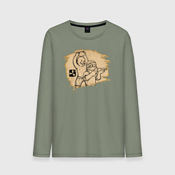 Мужской лонгслив Stone punch