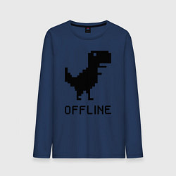 Мужской лонгслив Offline