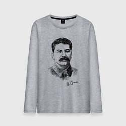 Мужской лонгслив Товарищ Сталин