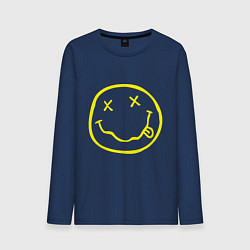 Мужской лонгслив NIRVANA на спине