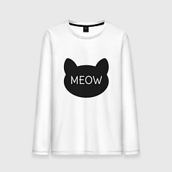 Мужской лонгслив Meow