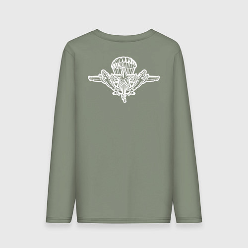 Мужской лонгслив ВДВ двусторонняя / Авокадо – фото 2