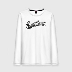Лонгслив хлопковый мужской West Coast Customs, цвет: белый