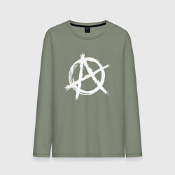 Мужской лонгслив АНАРХИЯ