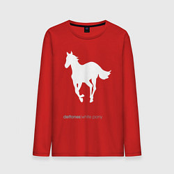 Мужской лонгслив White Pony