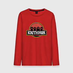 Лонгслив хлопковый мужской South Park, цвет: красный