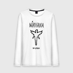 Мужской лонгслив Nirvana In utero
