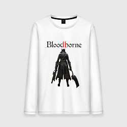 Лонгслив хлопковый мужской Bloodborne, цвет: белый