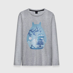 Мужской лонгслив Тоторо Миядзаки