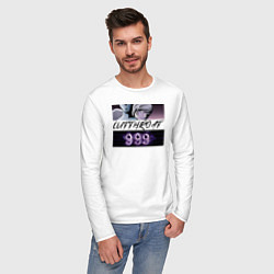 Лонгслив хлопковый мужской Cutthroat Akudama Drive, цвет: белый — фото 2
