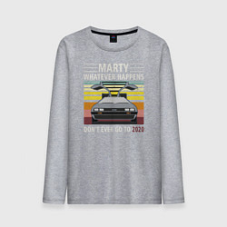 Мужской лонгслив Back to the Future