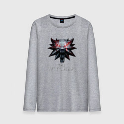 Лонгслив хлопковый мужской The Witcher, цвет: меланж