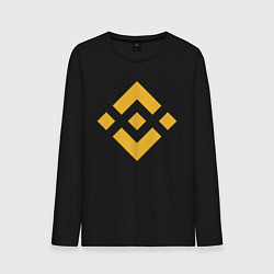 Мужской лонгслив BINANCE БИНАНС БИРЖА