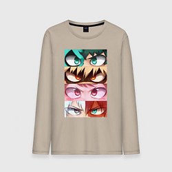 Мужской лонгслив MY HERO ACADEMIA MHA