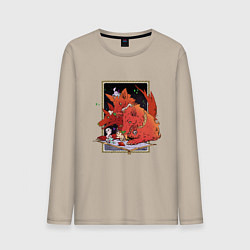 Мужской лонгслив Маленький Загрей