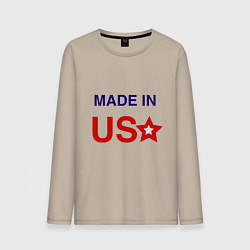 Мужской лонгслив Made in usa