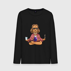 Мужской лонгслив Медитация