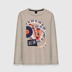 Мужской лонгслив Джаз