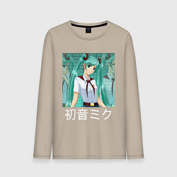 Мужской лонгслив Бесконечное лето Мику