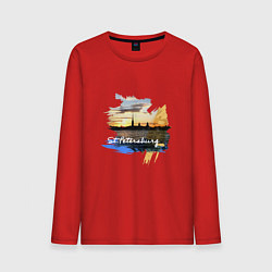 Мужской лонгслив Travel Санк-Петербург