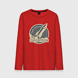 Мужской лонгслив На Марс - 2030