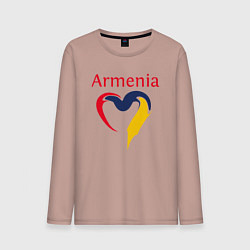 Мужской лонгслив Armenia Heart
