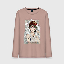 Мужской лонгслив Princеss mononoke
