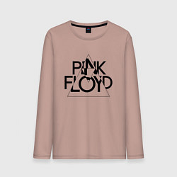 Мужской лонгслив PINK FLOYD LOGO ПИНК ФЛОЙД