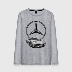 Мужской лонгслив Mercedes - команда победителей!