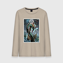 Мужской лонгслив Ёрмунганд Морской змей