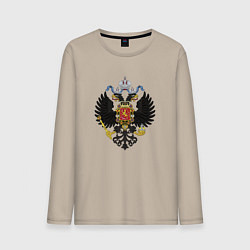 Мужской лонгслив Черный орел Российской империи
