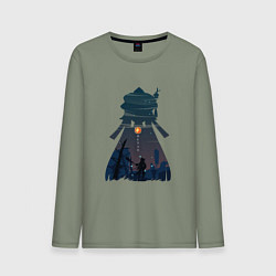 Мужской лонгслив Hu Tao Ху Тао