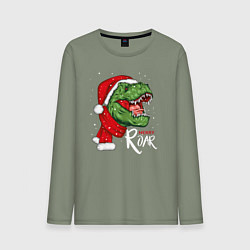 Мужской лонгслив T-rex Merry Roar