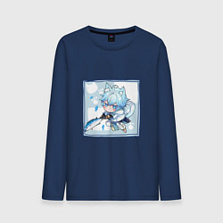 Мужской лонгслив Котик Чун Юй в деле