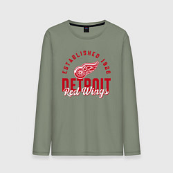 Мужской лонгслив Detroit Red Wings Детройт Ред Вингз