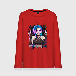 Мужской лонгслив JINX SHOOT ARCANE LOL