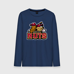 Мужской лонгслив Modesto Nuts -baseball team