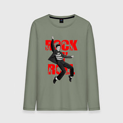 Мужской лонгслив Rokc n roll king