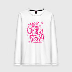 Мужской лонгслив GIRL FIGTH женская драка