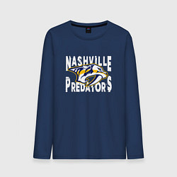 Мужской лонгслив Nashville Predators, Нэшвилл Предаторз