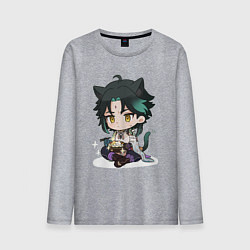 Мужской лонгслив Особое блюдо для котика Сяо