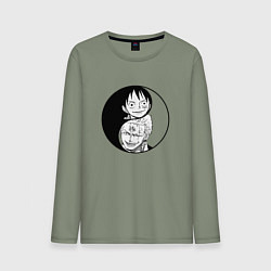 Мужской лонгслив Луффи и Ророноа Зоро