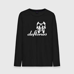 Мужской лонгслив Deftones череп