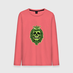 Мужской лонгслив Green Skull