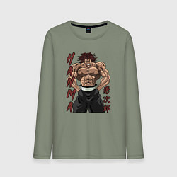 Мужской лонгслив Ярость Юджиро